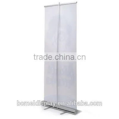 Advertising 80/85*200cm aluminum roll up banner for display, promotion roll up banner stand