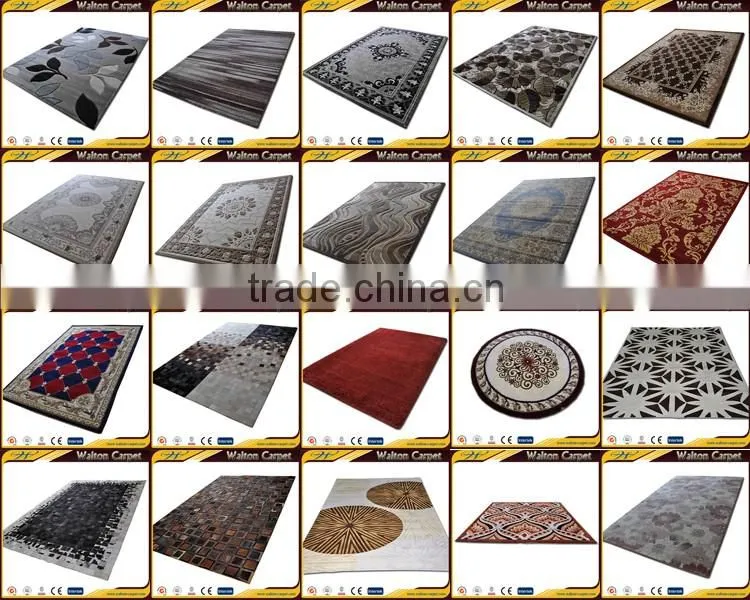 Modern living room machine woven 100% polypropylene hand tufted carpets