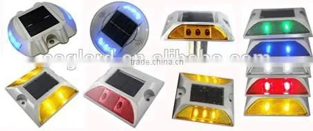 IP68 Traffic Aluminum LED Solar cat eye Road Studs