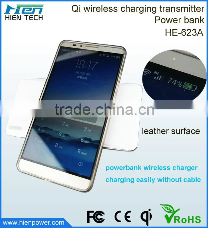 10000mah hot sale universal mobile phone qi standard wireless charger
