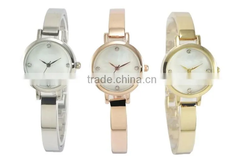 New watch models for Chrismas purasure fashion real MOP dial design bracelet ladies watches online website sale