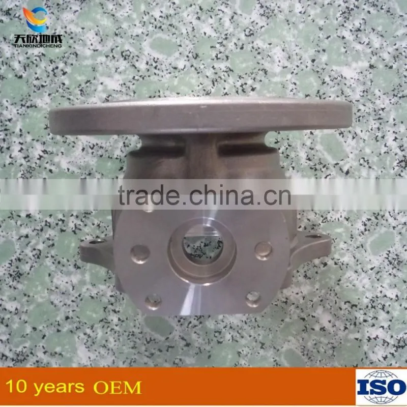 Standard custom made high quality water steel ball valve body