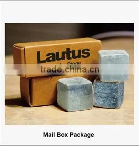Lautus brand white color Whisky stone cubes