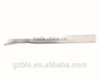Eyelash Extension Stainless steel Professional Bended Tweezer