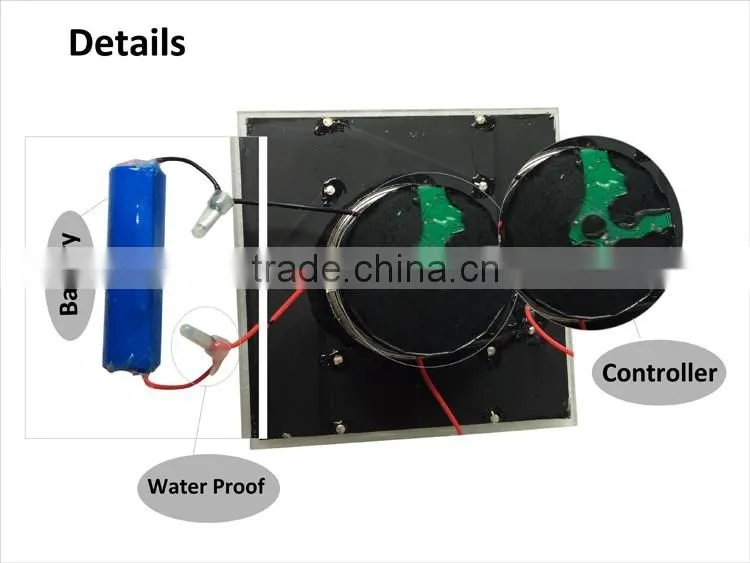 high brightness round 2 years warranty road edge outdoor embedded light