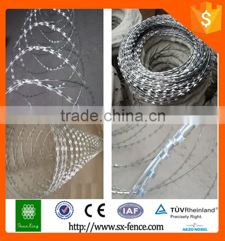 Alibaba diamond razor wire mesh fence/welded wire mesh fencing/pvc coated razor barbed wire