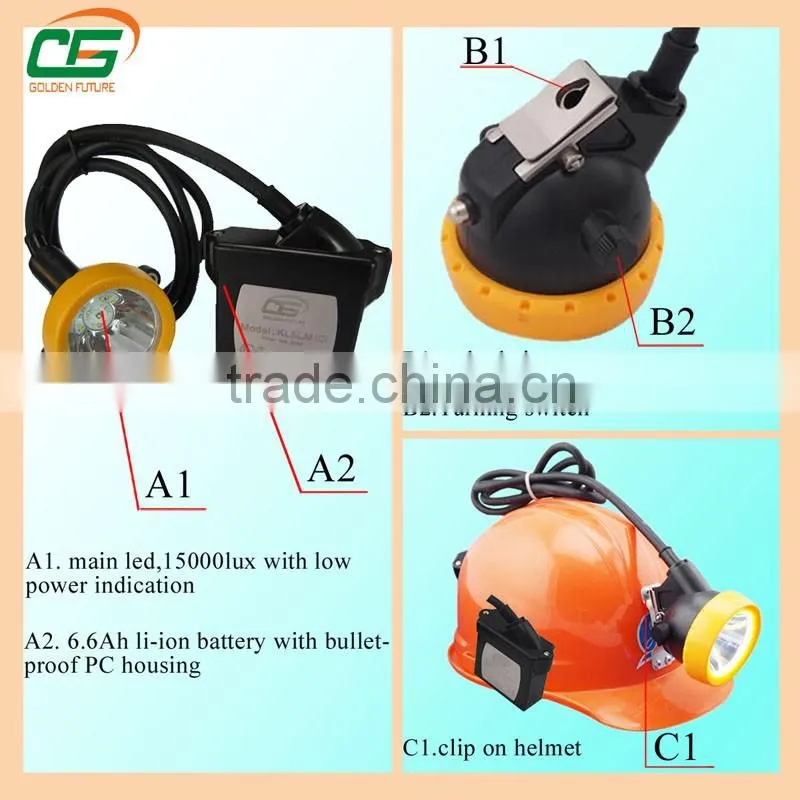 Best selling products KL5LM(B) 15000lux led coal miner lamp