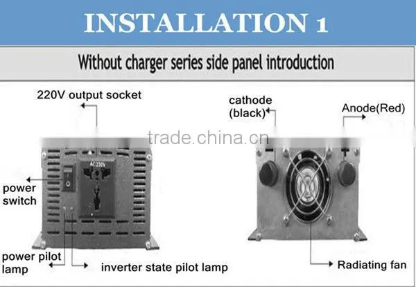 48V inverter of 800W 48V 220V 50Hz 60Hz solar inverter
