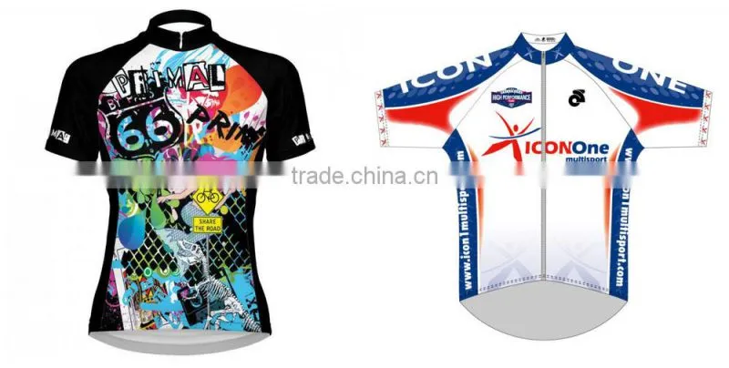 2015 OEM team cycling clothing sets cycling jersey