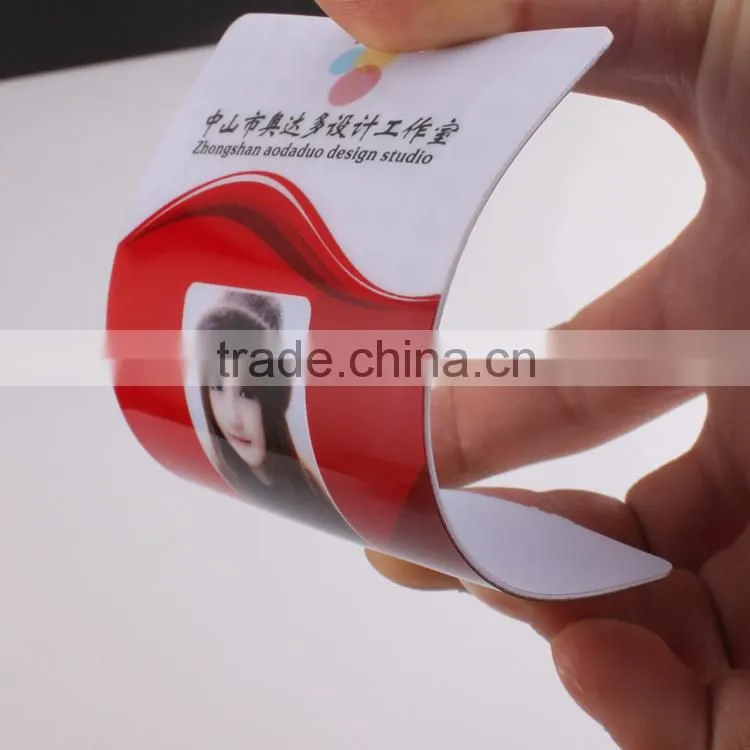 Frosted Transparent Clear Plastic PVC Business Card