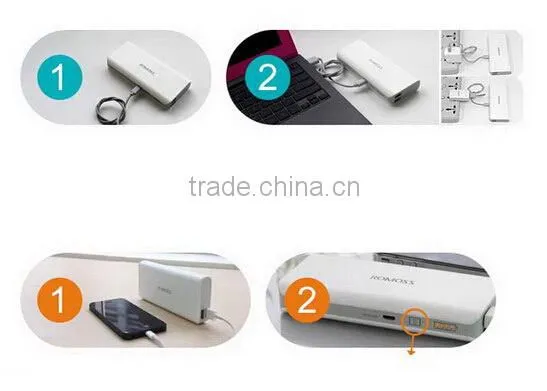 Top level top sell portable power bank 10400mah