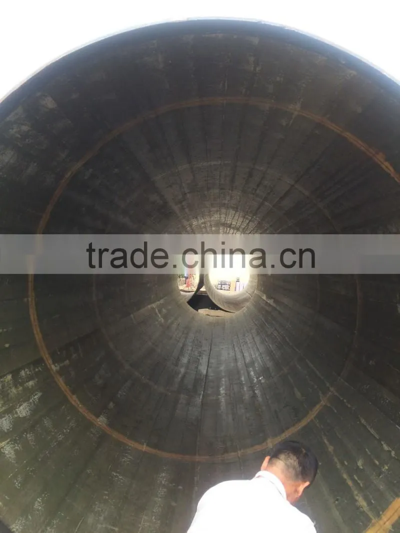 High Quality DB - API 5L Steel Pipe, X60, X65 Welded Line Pipe, ERW, SAW, LSAW, SSAW Bare / Black Painted