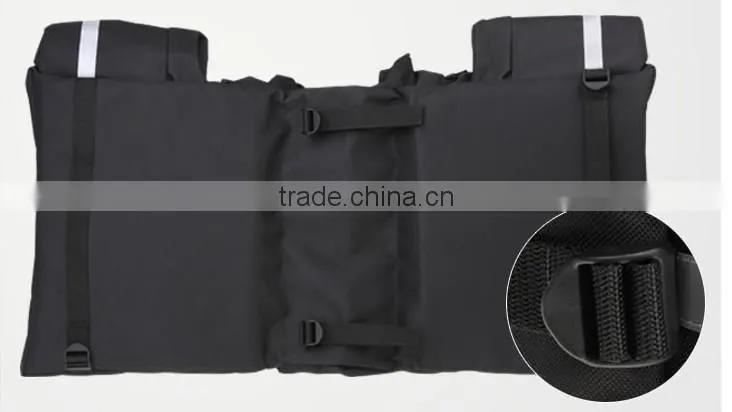 Two in One Waterproof Big Capacity Bike/Bicycle Saddle Pannier bag