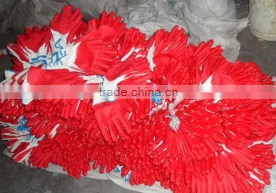latex working industry gloves