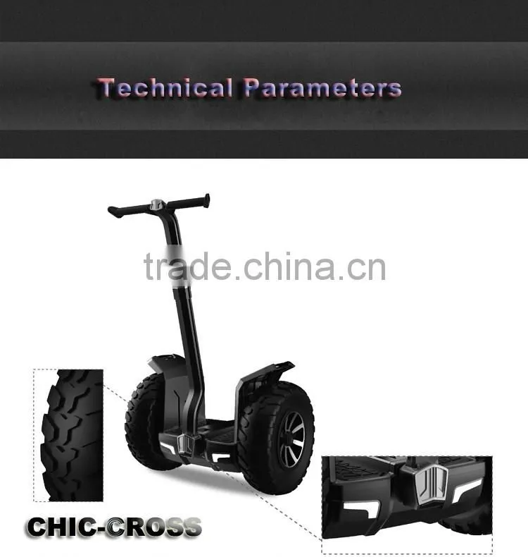 off road kick scooter 1000w / off road self balancing scooter with big wheel / self balancing scooter off road high speed