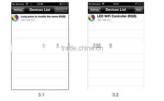 NEW RGB LED WiFi Controller with Android or IOS system RF Remote Controller