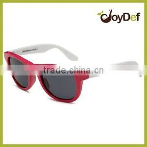 Fashion Heart Shaped Custom Two Tone Kids Sunglasses