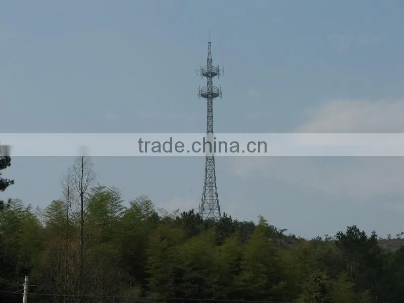 40M Hot dip galvanized Angle steel tower
