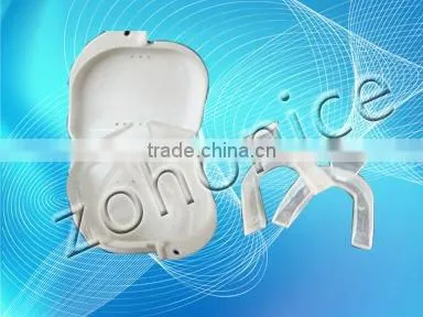 Elastic silicon gel whitening mouth trays