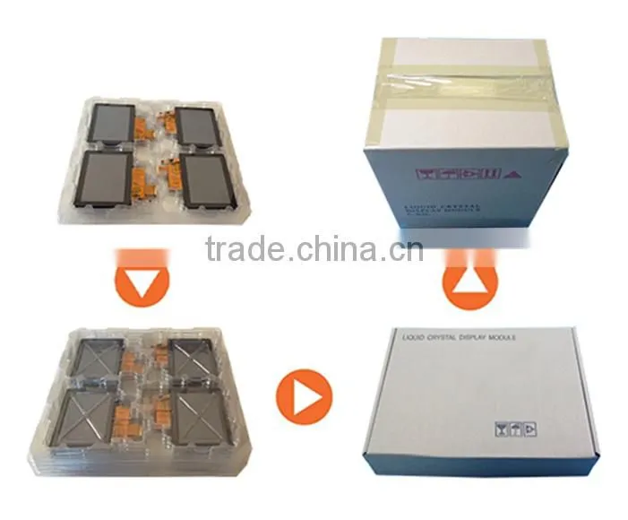 Lower price capacitive touch 4.3" display screen with touch panel