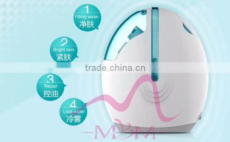 moisturizing beauty facial steamer with adjustable nozzle up and down