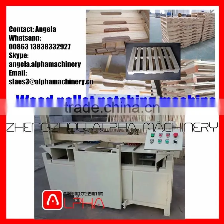 wood pallet machine/ wood notcher machines /wood pallet notching machine