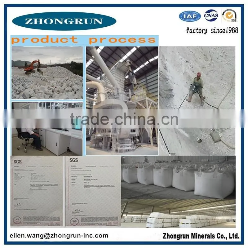 Cosmetic high purity talc powder baby powder