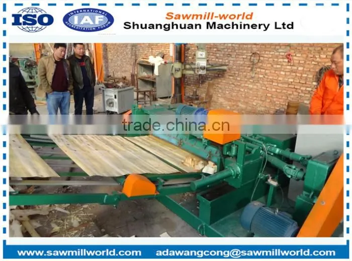 Wood Log Veneer Peeling Machine Plywood Veneer Peeling Making Machine