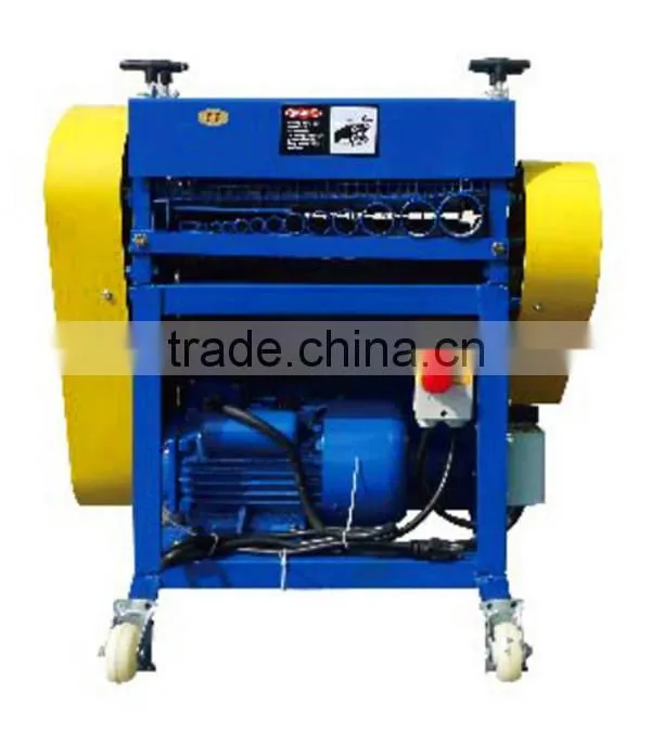 HXD-50 Round knife type stripping machine scrap copper Wire Stripper Machine for sale