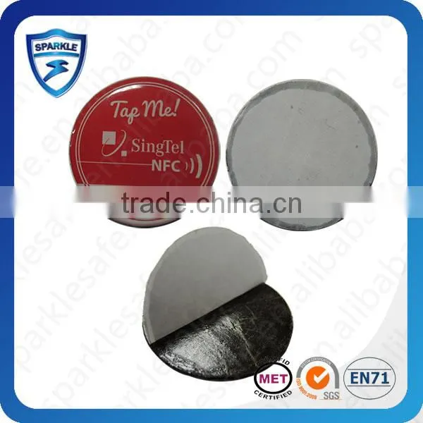 programable printable ISO/IEC 14443 anti-metal nfc rfid label e-wallet
