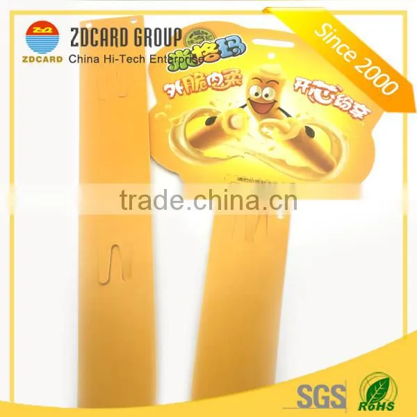 Custom Design Supermarket Plastic Merchandising Strips
