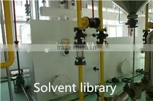 10-100TPD New technolgy rice bran oil extraction machine with rice bran oil refining process