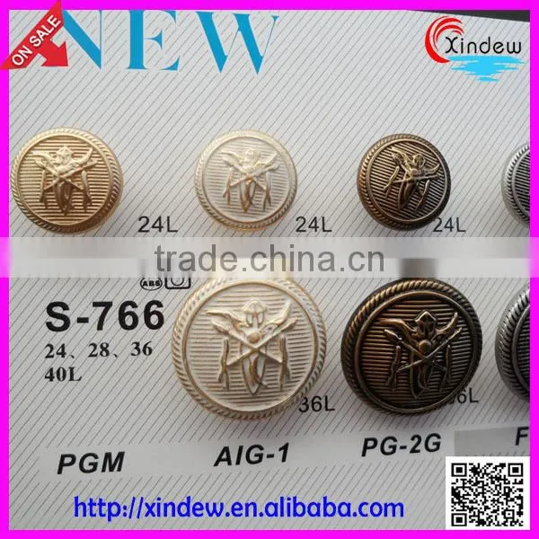 ABS plating button for coat,new design fancy buttons
