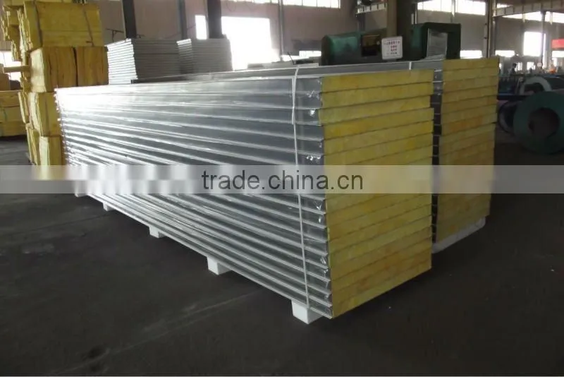 Mushroom House Fire Proof Glass Wool Sandwich Panel