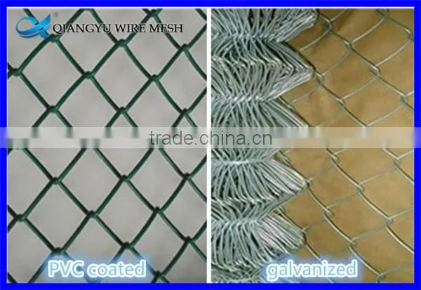 chain link mesh chain link fence fitting, plastice chain link fence