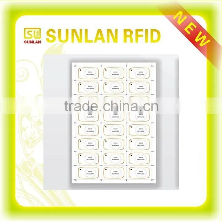 Good price custom size dry smart rfid ic inlay with 5*5 layout