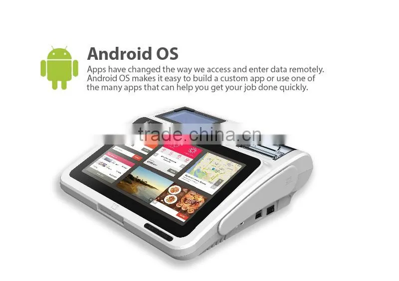 4G mobile android tablet pos