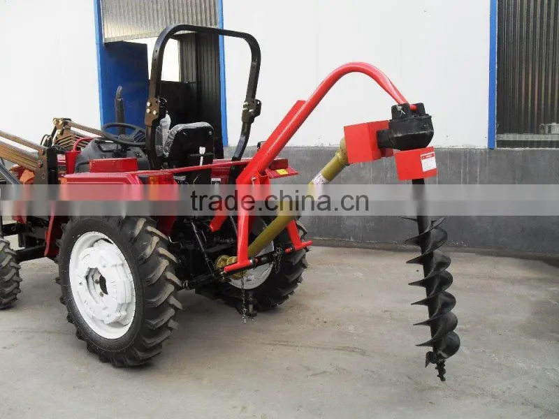 farm tractor pto driven hole digger,mini post hole digger,post hole digger auger