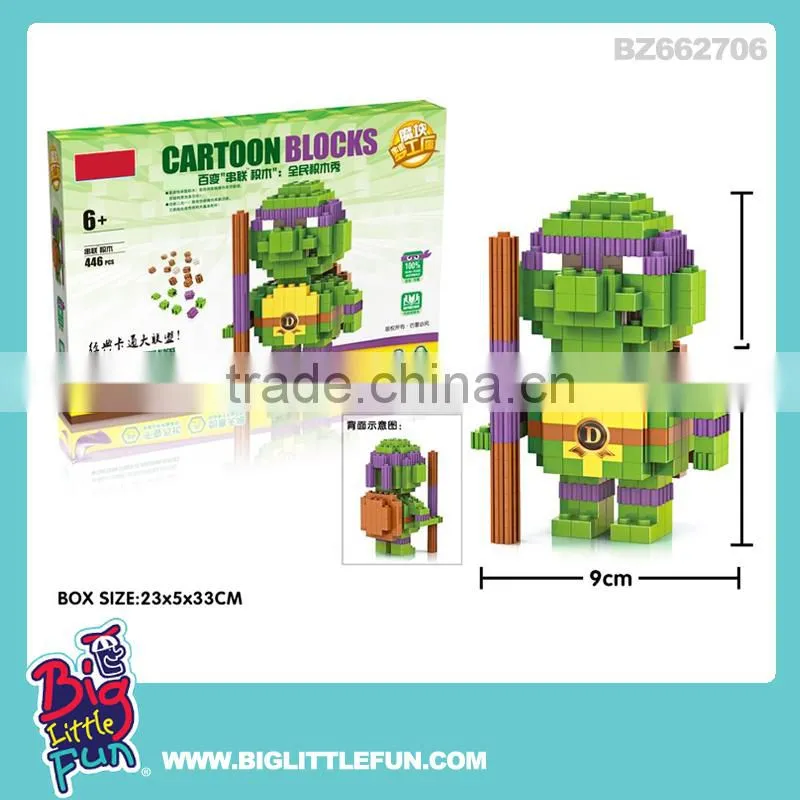 Female zombie assemble toy bricks