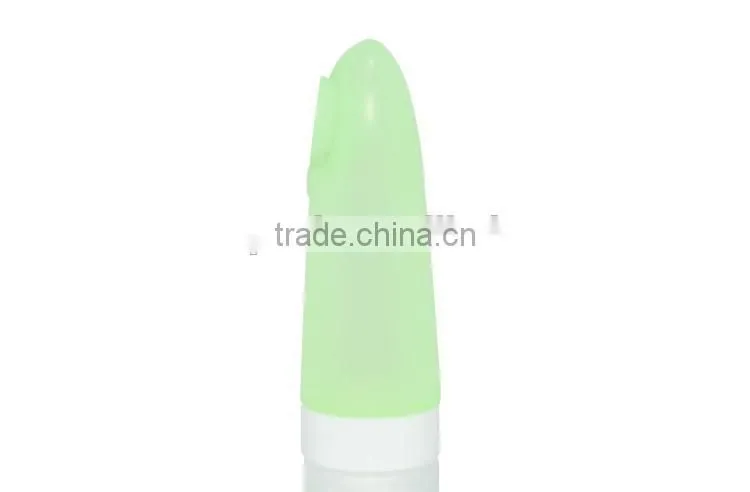 foldable silicone bottle for skin crae products filling MP4411