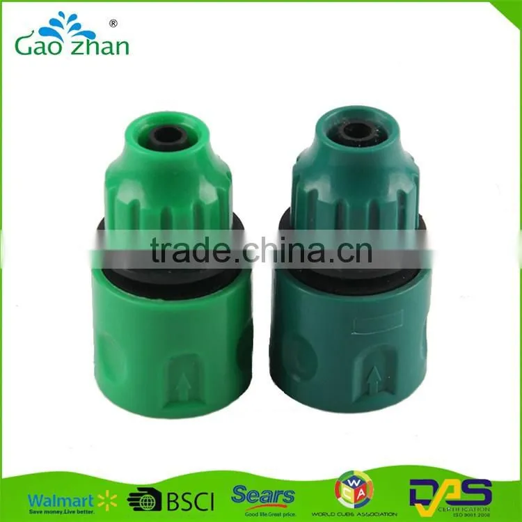 High Quality Plastic 3/8'' quick connector flexible hose liquid tight connector