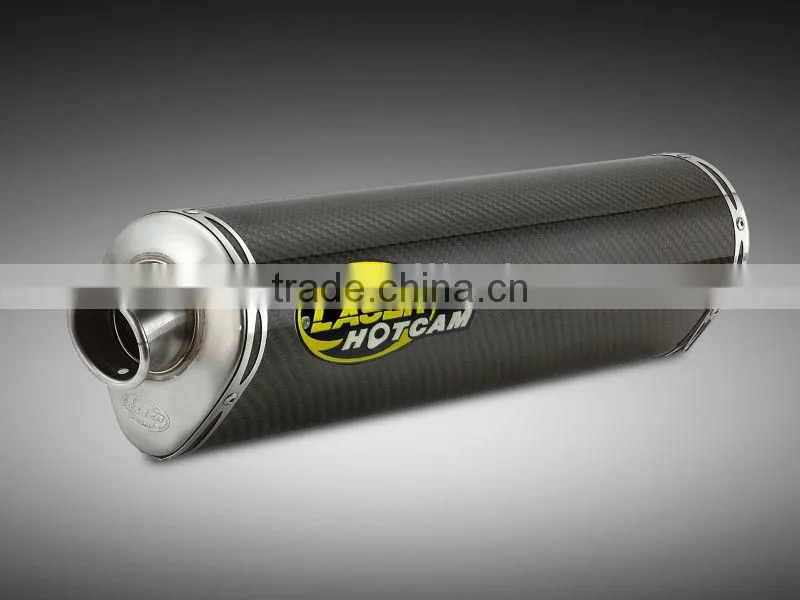 For KAWASAKI ZX-10R 2004-2005 Motorcycle Exhaust Pipe LASER HotCam DS slip-on muffler + cat.