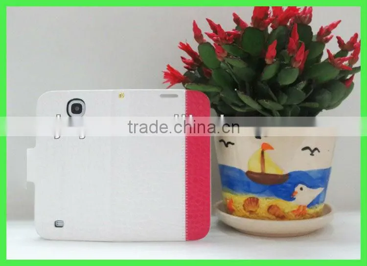 Alligator Pattern protective leather case for Samsung Galaxy S4 wallet leather case