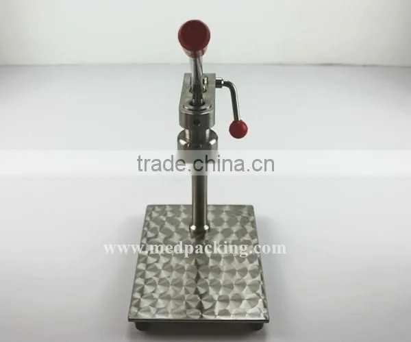 hand operated Desktop Capping Machine for Flip Off Cap