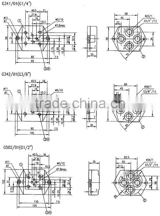 xcmg crane solenoid valve