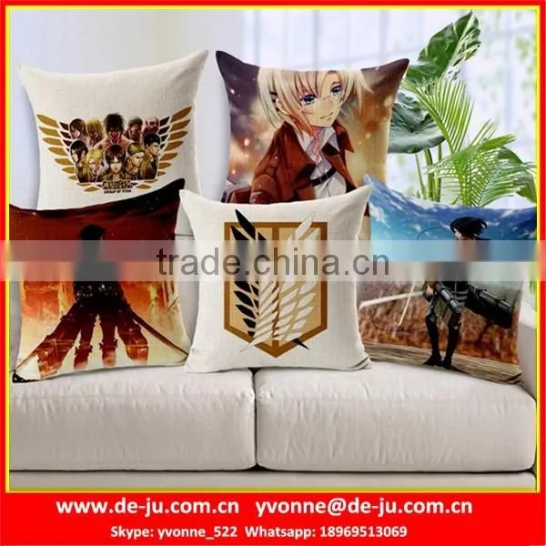Red Couple Fox Dining Chair Cushions