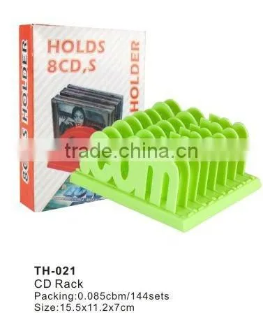 Plastic CD holder ,plastic rack card holders