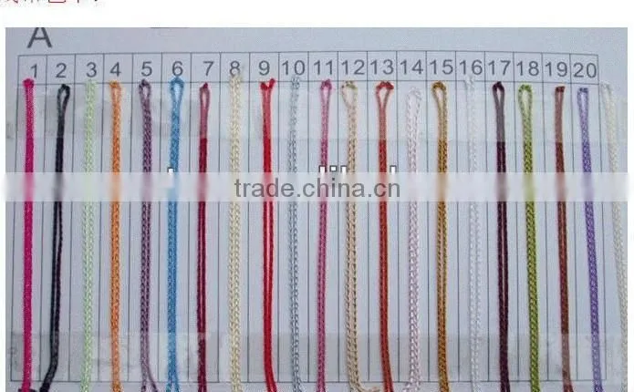 Sorter's decorative string curtain