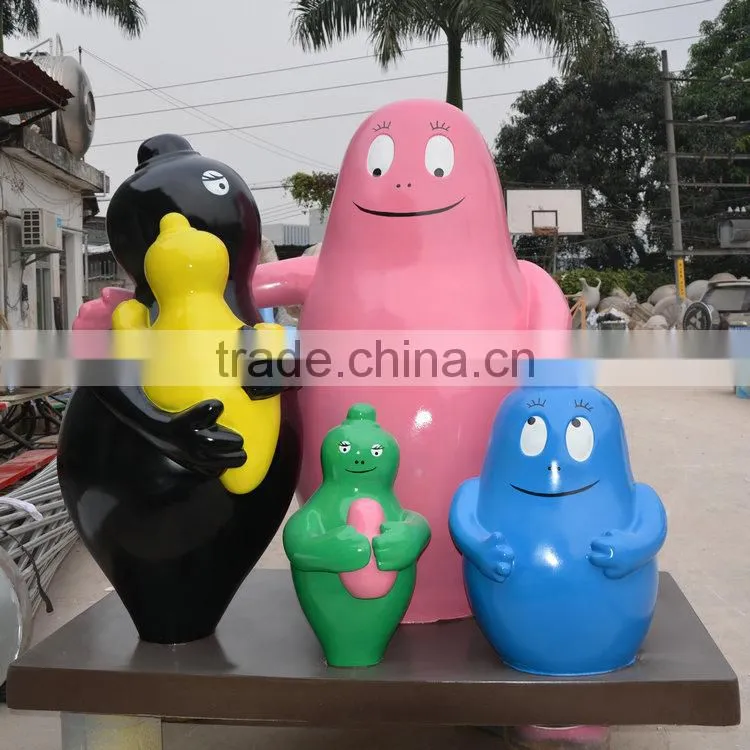 Fiberglass movie cartoon family