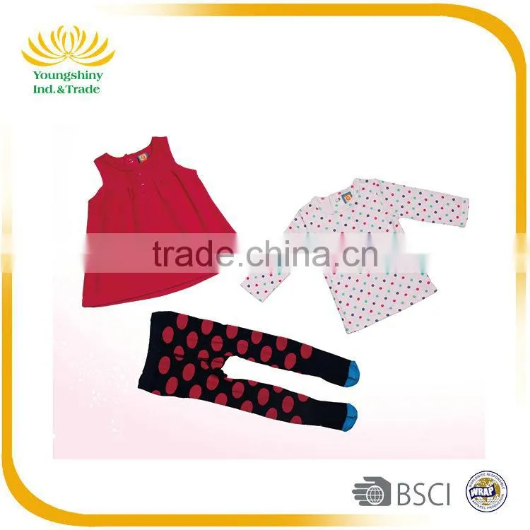 3Pcs 0-9 months old baby girl clothes